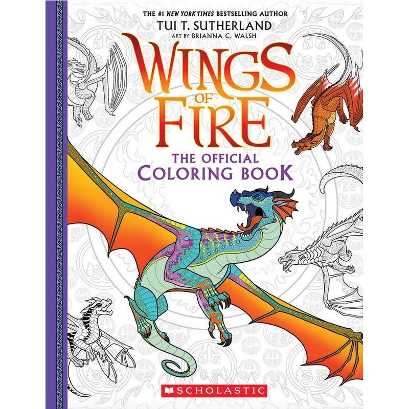 Wings of Fire Coloring Book
