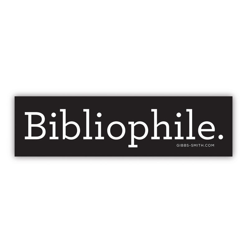 Bibliophile Sticker